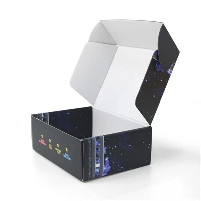 Caixa de envío de papel Kraft personalizado