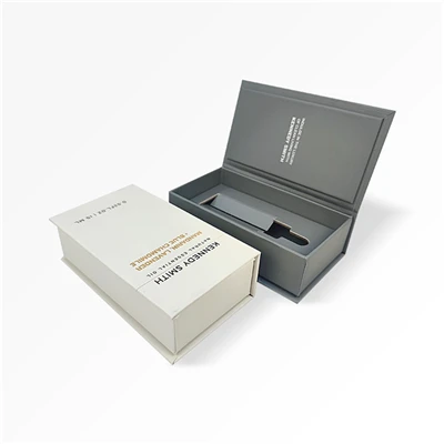 Caixa magnética en forma de libro para perfume