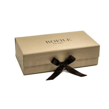 Caixas personalizadas para envasar con logotipo para roupa